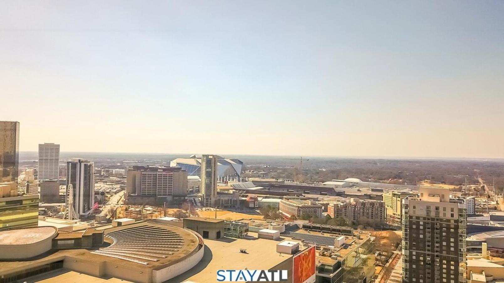 אטלנטה High Rise Downtown Condo With Skyline View מראה חיצוני תמונה